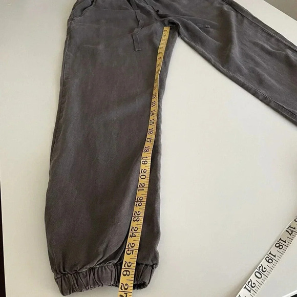 Anthropology Cloth & Stone Women XS Gray Tencel Pull on Jogger Pants Comfy - Picture 11 of 13